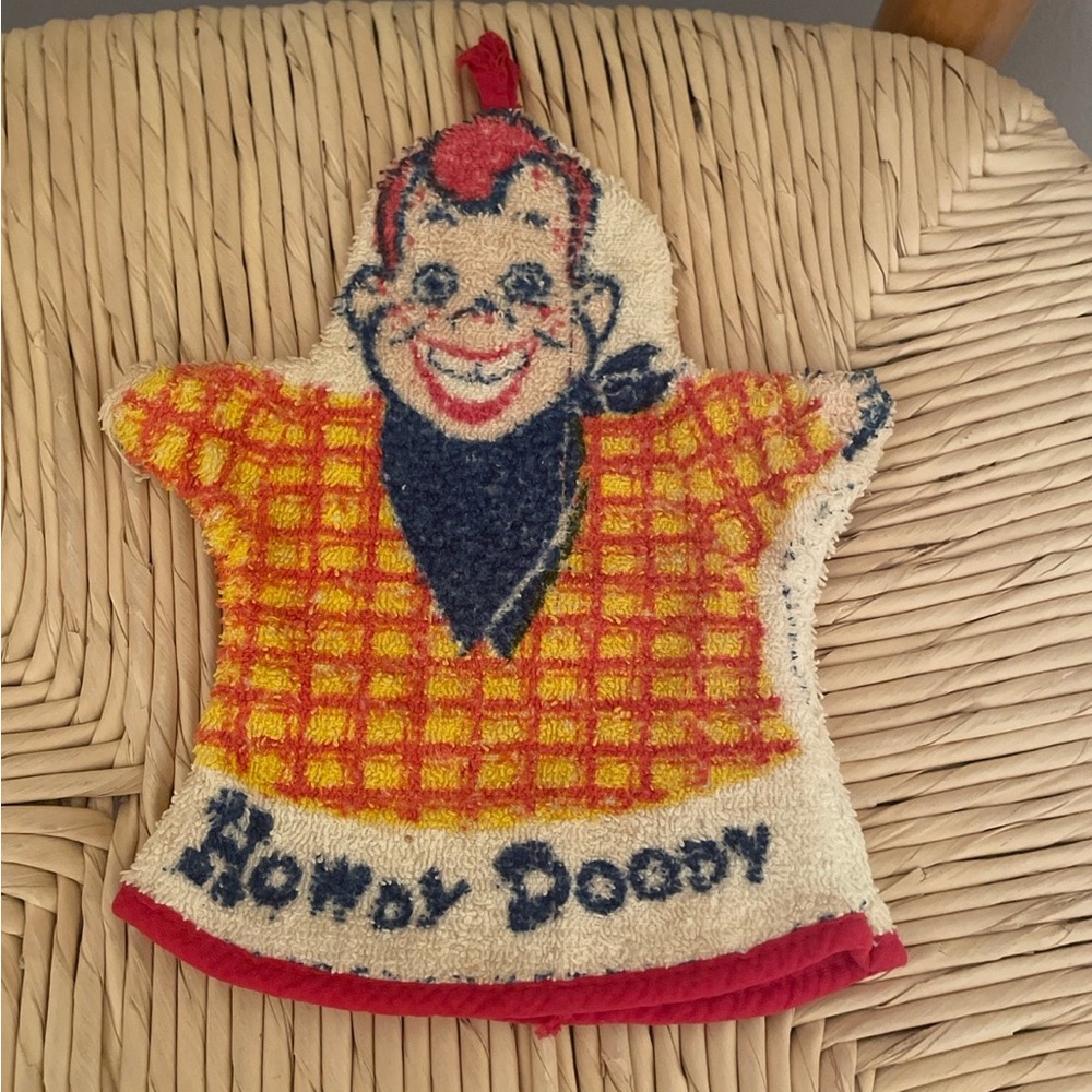 Vintage Howdy Doody Washcloth Hand Puppet